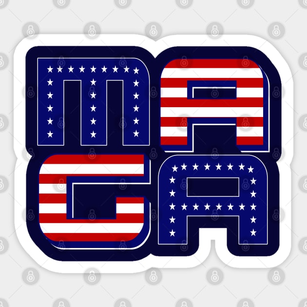 MAGA Sticker by Coron na na 